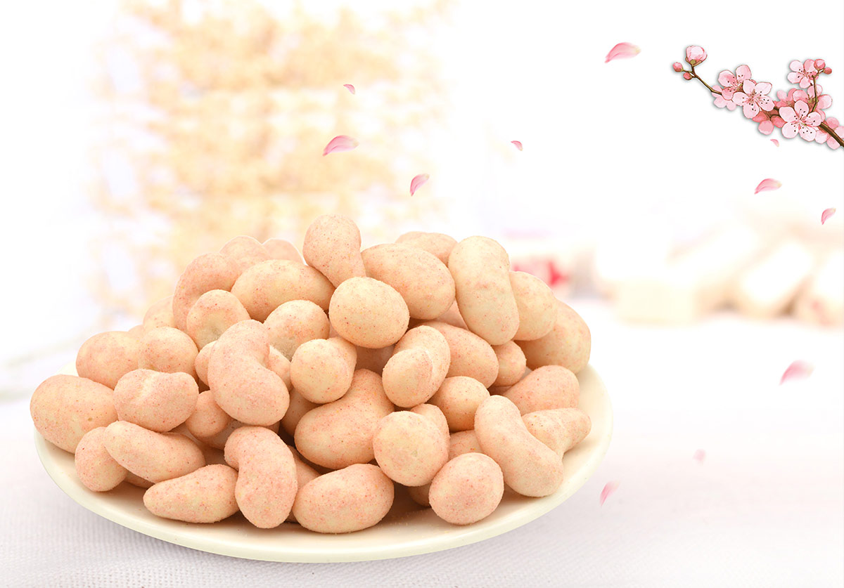 Bubble cashew nuts